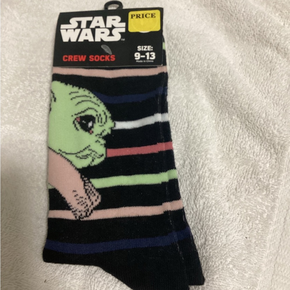 Star Wars Yoda Crew Socks